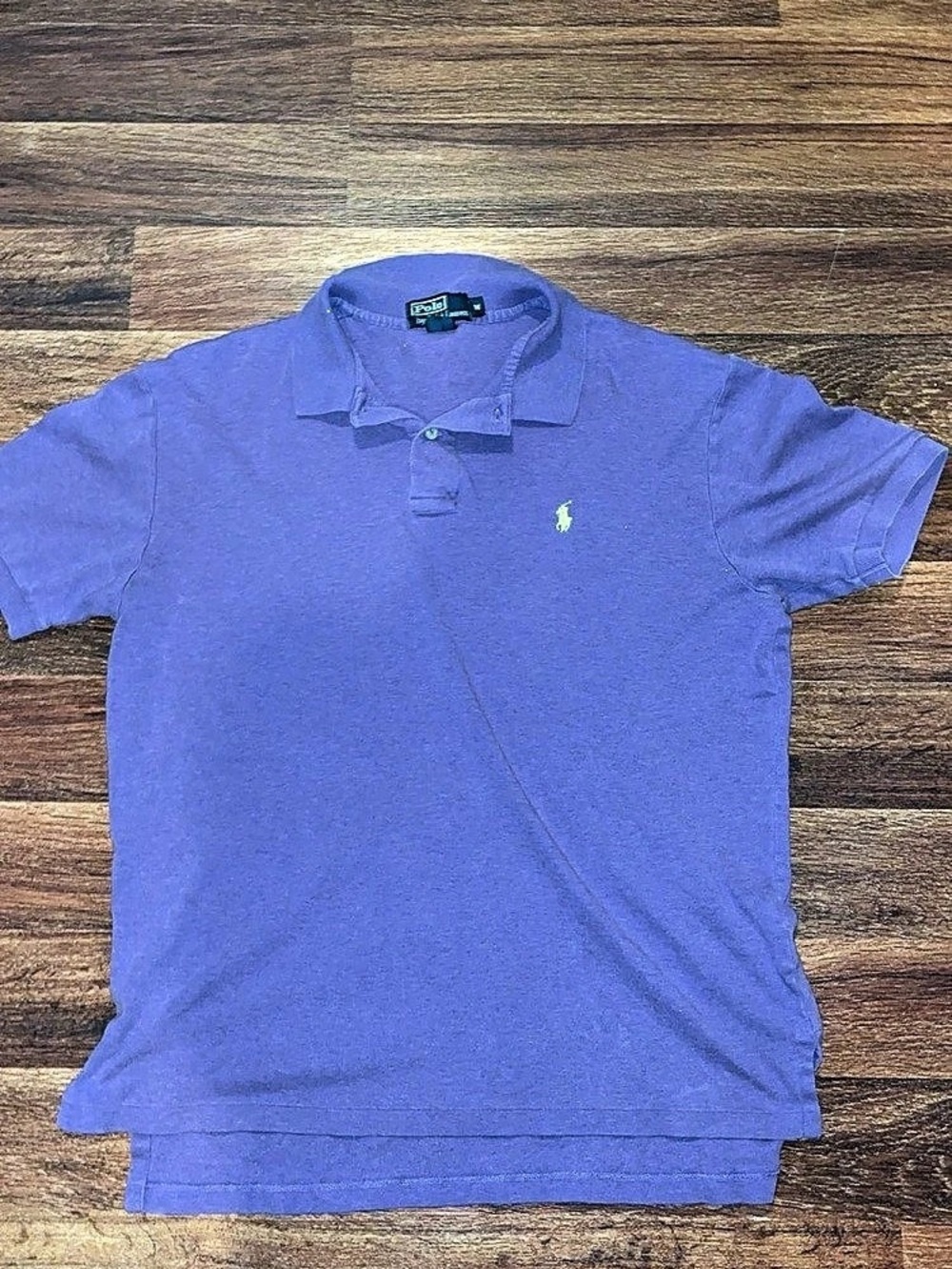 Polo Ralph Lauren Classic Fit Cotton Mesh Polo Shirt Purple Medium